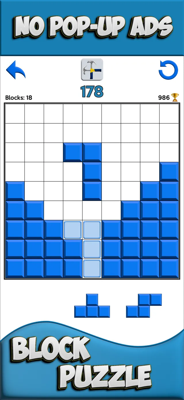 Block Blast gameplay screenshot